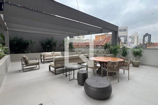 Área comum de kitnet/studio à venda com 1 quarto, 24m² em Pinheiros, São Paulo