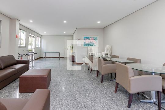 Área comum de apartamento à venda com 2 quartos, 70m² em Cidade Monções, São Paulo