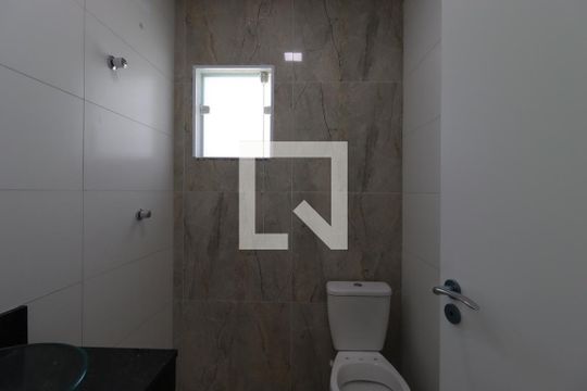 Banheiro Social de apartamento à venda com 2 quartos, 100m² em Parque das Nações, Santo André