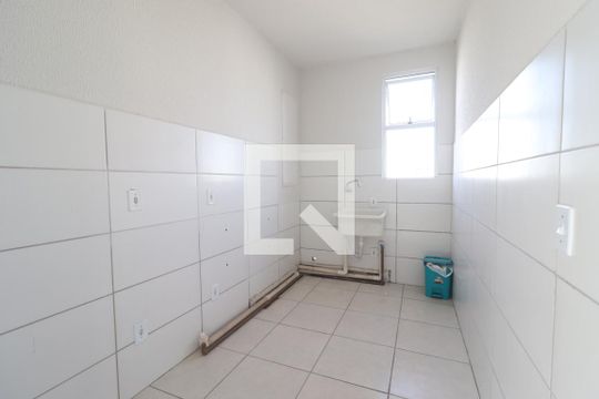 Área de Serviço de apartamento à venda com 2 quartos, 45m² em Canudos, Novo Hamburgo