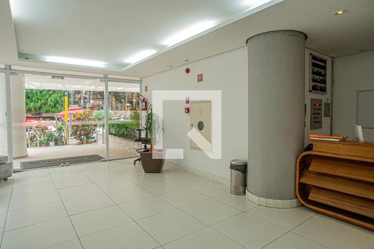 Área comum - Hall Social de apartamento à venda com 1 quarto, 37m² em Consolação, São Paulo