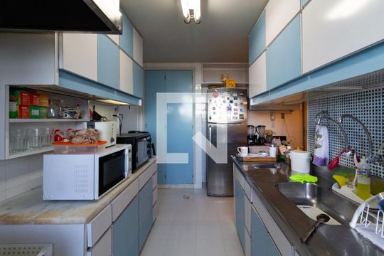 Cozinha de apartamento à venda com 4 quartos, 160m² em Leblon, Rio de Janeiro