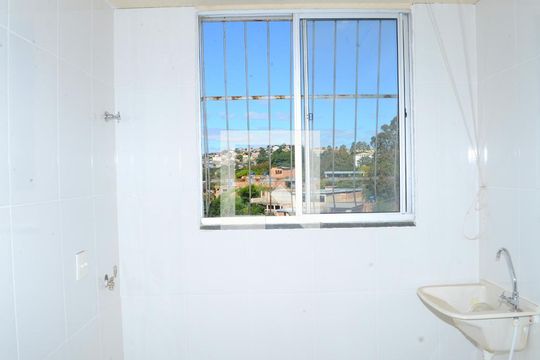 Área de Serviço de apartamento à venda com 2 quartos, 42m² em Jardim Vitória, Belo Horizonte