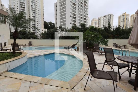 Área comum - Piscina de apartamento à venda com 3 quartos, 138m² em Vila Andrade, São Paulo