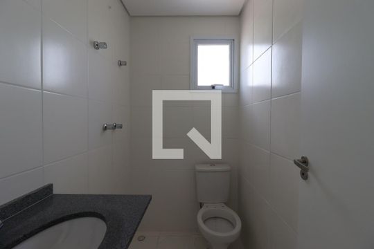 Banheiro Social de apartamento à venda com 2 quartos, 48m² em Utinga, Santo André