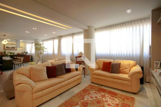 Sala de apartamento à venda com 5 quartos, 200m² em Buritis, Belo Horizonte