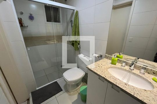 Banheiro da Suíte 3 de apartamento à venda com 3 quartos, 156m² em Santa Paula, São Caetano do Sul