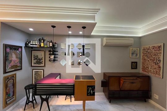 Sala de apartamento à venda com 3 quartos, 156m² em Santa Paula, São Caetano do Sul