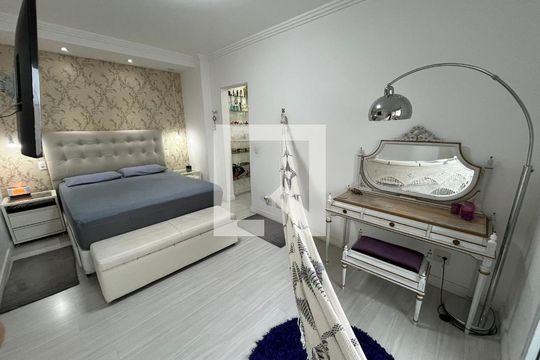 Suíte 1 de apartamento à venda com 3 quartos, 156m² em Santa Paula, São Caetano do Sul
