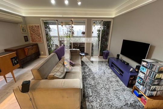 Sala de apartamento à venda com 3 quartos, 156m² em Santa Paula, São Caetano do Sul