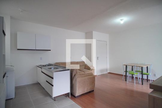 Sala/Cozinha de apartamento à venda com 2 quartos, 68m² em Operário, Novo Hamburgo