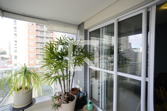Varanda de apartamento à venda com 1 quarto, 44m² em Vila Mariana, São Paulo