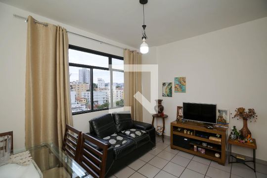 Sala de apartamento à venda com 2 quartos, 66m² em Salgado Filho, Belo Horizonte