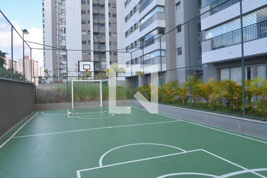 Quadra Esportiva de apartamento à venda com 3 quartos, 165m² em Vila Gilda, Santo André