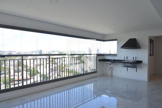 Varanda gourmet de apartamento para alugar com 3 quartos, 165m² em Vila Gilda, Santo André