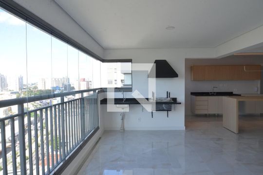 Varanda gourmet de apartamento para alugar com 3 quartos, 165m² em Vila Gilda, Santo André