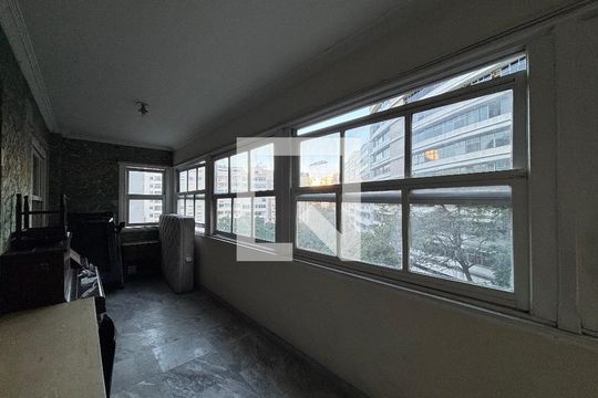 Varanda da Sala de apartamento à venda com 4 quartos, 210m² em Copacabana, Rio de Janeiro
