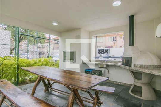 Área comum - Churrasqueira de apartamento à venda com 3 quartos, 71m² em Partenon, Porto Alegre