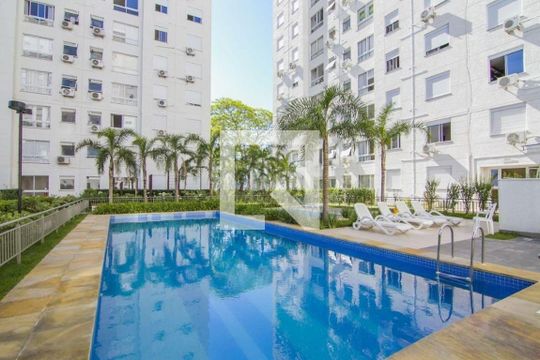 Área comum - Piscina de apartamento à venda com 3 quartos, 71m² em Partenon, Porto Alegre