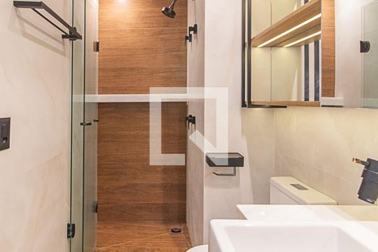 Banheiro Social de apartamento à venda com 3 quartos, 71m² em Partenon, Porto Alegre