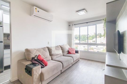 Sala de apartamento à venda com 3 quartos, 71m² em Partenon, Porto Alegre