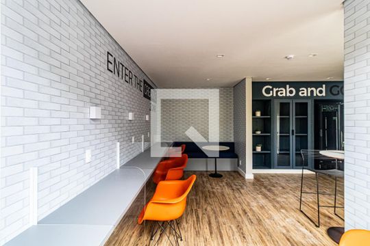Área comum - Coworking de apartamento para alugar com 1 quarto, 27m² em Vila Butantã, São Paulo