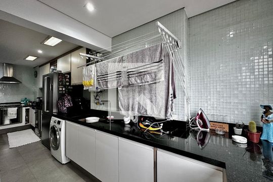 Área de Serviço de apartamento à venda com 2 quartos, 74m² em Vila Cordeiro, São Paulo