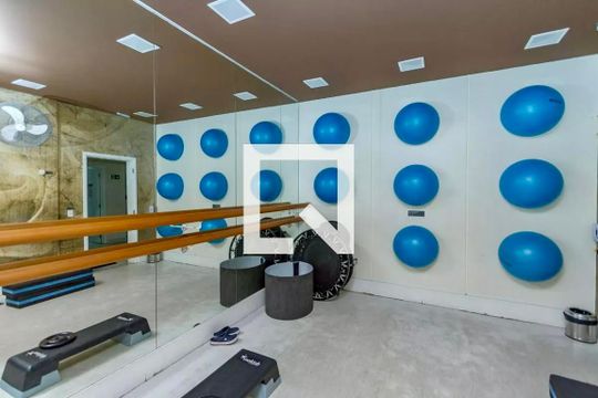 Área comum - Academia de apartamento à venda com 2 quartos, 74m² em Vila Cordeiro, São Paulo
