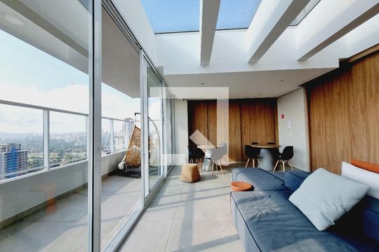 Área comum - Salão de festas de apartamento para alugar com 1 quarto, 25m² em Butantã, São Paulo