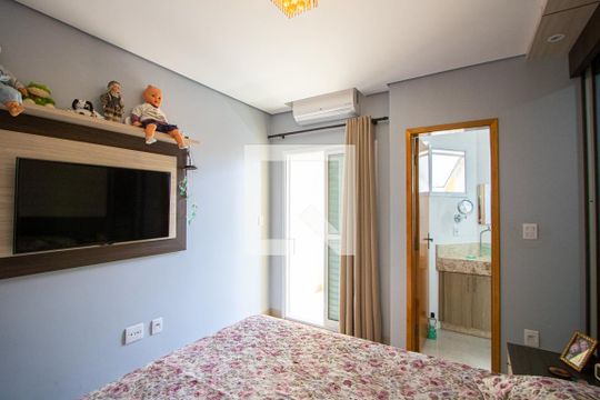 Quarto 1  de apartamento à venda com 3 quartos, 194m² em Campestre, Santo André
