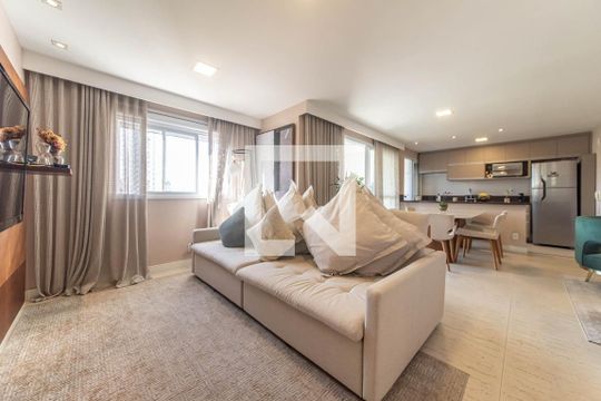 Sala de apartamento para alugar com 2 quartos, 92m² em Brooklin, São Paulo