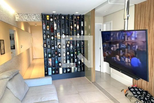 Sala de apartamento à venda com 2 quartos, 62m² em Vila da Saúde, São Paulo