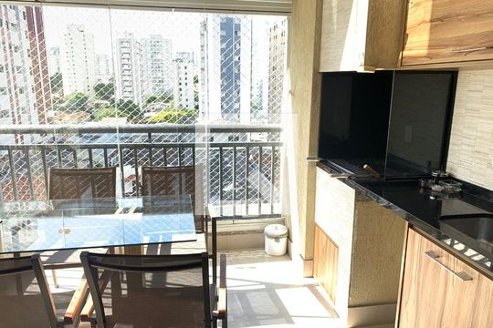 Varanda gourmet de apartamento à venda com 2 quartos, 62m² em Vila da Saúde, São Paulo