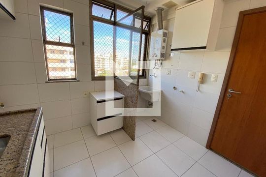 Cozinha e Área de Serviço de apartamento à venda com 3 quartos, 120m² em Pechincha, Rio de Janeiro