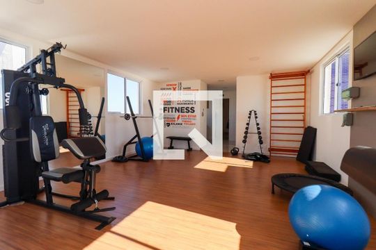 Área comum - Academia de apartamento para alugar com 2 quartos, 52m² em Centro, São José dos Pinhais