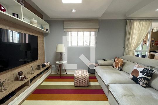Sala de apartamento à venda com 2 quartos, 89m² em Jardim Ester Yolanda, São Paulo