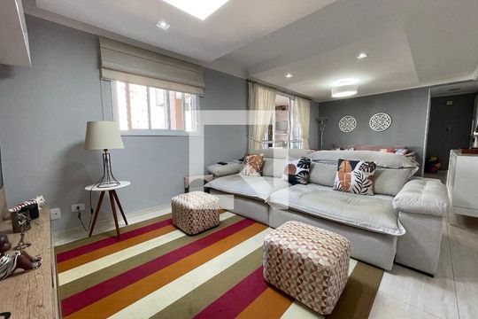 Sala de apartamento à venda com 2 quartos, 89m² em Jardim Ester Yolanda, São Paulo