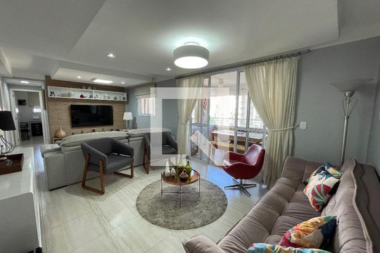 Sala de apartamento à venda com 2 quartos, 89m² em Jardim Ester Yolanda, São Paulo