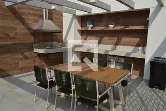Churrasqueira  de kitnet/studio para alugar com 1 quarto, 21m² em Cursino, São Paulo