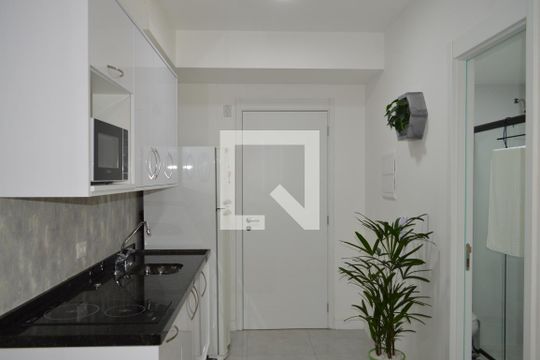 Cozinha de kitnet/studio para alugar com 1 quarto, 21m² em Cursino, São Paulo