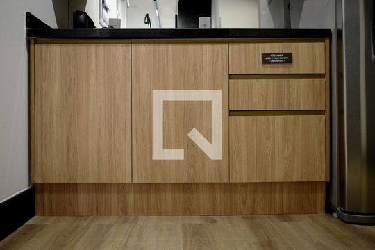 Cozinha de kitnet/studio à venda com 1 quarto, 31m² em Paraíso, São Paulo