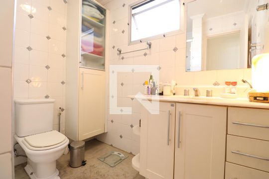 Banheiro Social de apartamento à venda com 1 quarto, 60m² em Bela Aliança, São Paulo