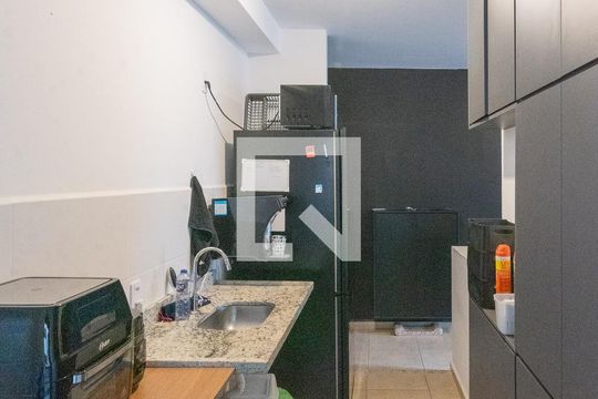 Cozinha de apartamento à venda com 2 quartos, 55m² em Jardim Guarani, Campinas