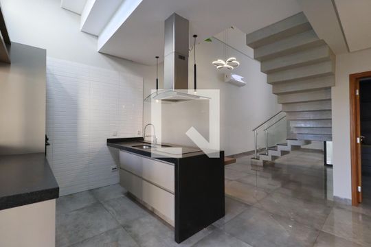 Cozinha de casa de condomínio para alugar com 4 quartos, 480m² em Jardim Nova Alianca, Ribeirão Preto