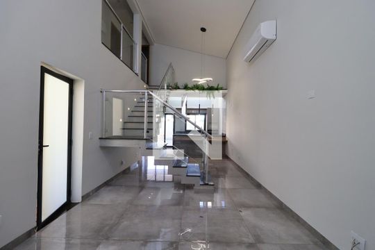 Sala de casa de condomínio para alugar com 4 quartos, 480m² em Jardim Nova Alianca, Ribeirão Preto