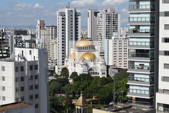 Vista de kitnet/studio para alugar com 1 quarto, 33m² em Paraíso, São Paulo