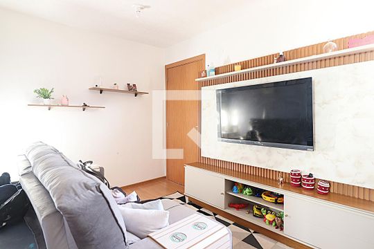 Sala  de apartamento para alugar com 2 quartos, 55m² em Cecília, Viamão