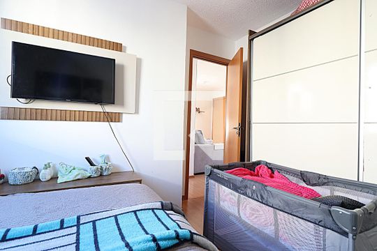 Quarto 1 de apartamento para alugar com 2 quartos, 55m² em Cecília, Viamão