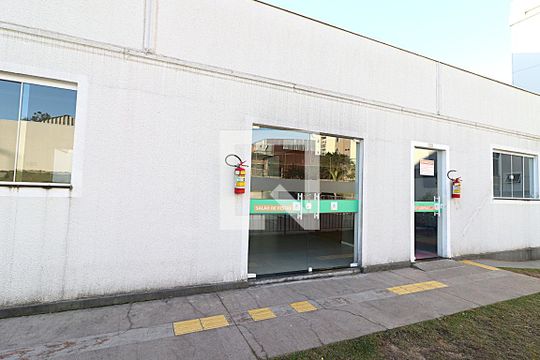 Área comum - Salão de festas de apartamento para alugar com 2 quartos, 55m² em Cecília, Viamão