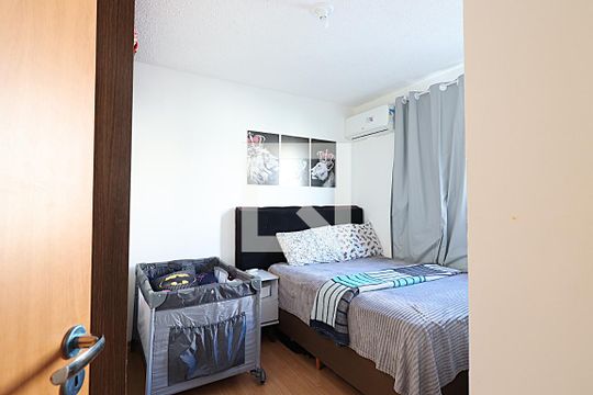 Quarto 1 de apartamento para alugar com 2 quartos, 55m² em Cecília, Viamão